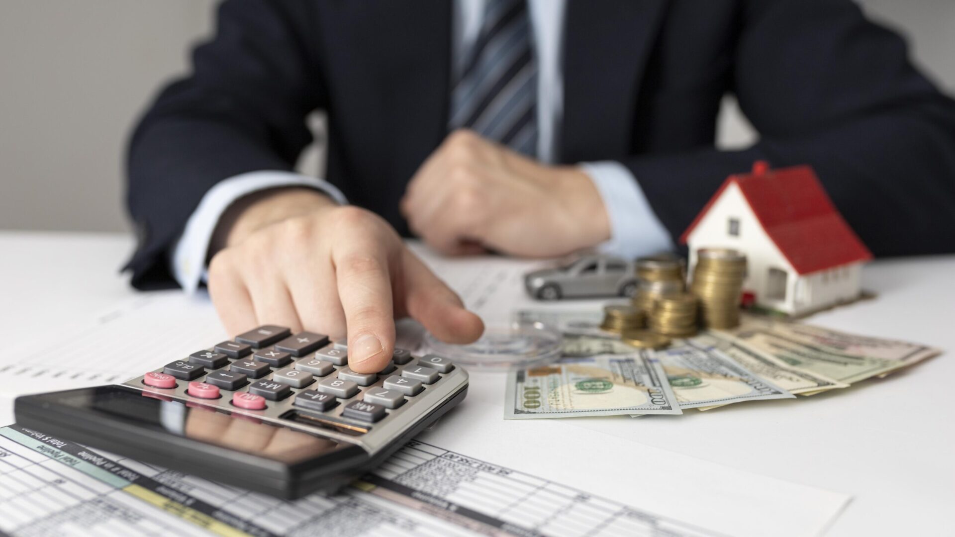 finance-business-elements-assortment-with-businessman